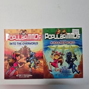 Popular MMOs Adventure Book Set - Into the Overworld & A Hole New World